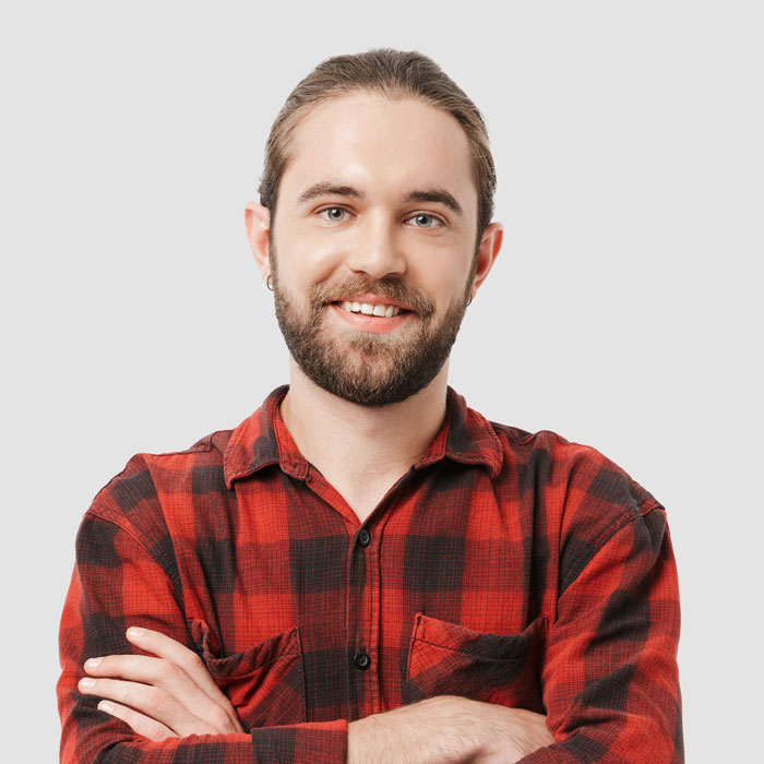 Portret van James Isaacson